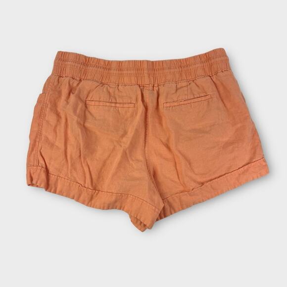 Athleta Cabo Linen 4" Short Cactus Peach Plus Size 20 - Picture 2 of 8